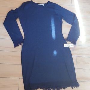 Nanette by Nanette Lepore Sheath Sweater Dress L